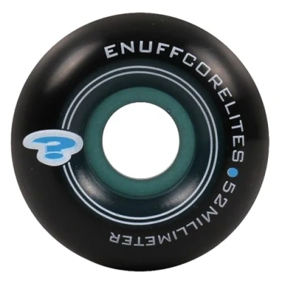 Image of ENUFF Corelites Wheels,Unisex Adult, unisex_adult, ENU525_Única_Negro / Azul, Black/Blue, one size