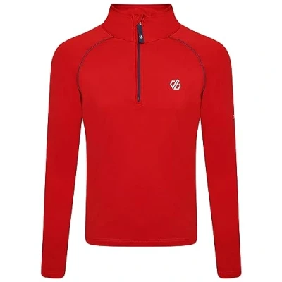 Image of Dare2b Consist II Kids Core Strech for Ski,Hiking and Trekking everyday midlayer Recycled warm backed stretch fabric, Quick drying 1/4 zip