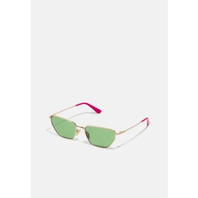 Image of VOGUE EYEWEAR Woman VO4316S 5152/2 Sunglasses Metal Gold Green Geometric Normal