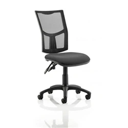 Image of Eclipse Plus II Lever Task Operator Chair Mesh Back Black
