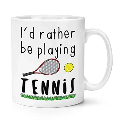 Image of I&#039;d Rather Be Playing Tennis 10oz Mug Cup