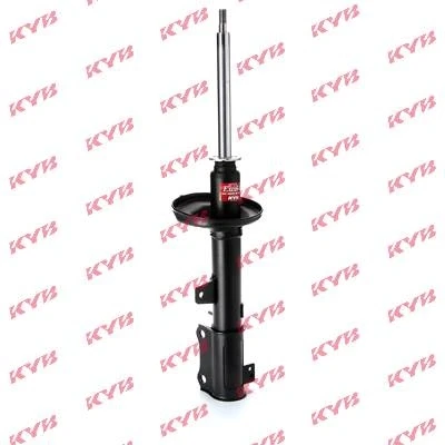 Image of 72119126 Shock absorber KYB Excel G 334330 Rear Axle Left Gas Pressure Twin Tube Suspension Strut Top pin TOYOTA: Avensis I Liftback
