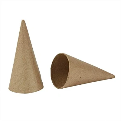 Image of Creativ Company 265481 Cones, Pack of 10 H: cm, D: 5 brown