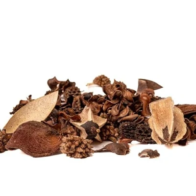 Image of Floralcraft Potpourri Vanilla Scented Luxury Pot Pourri Gift Bag Home Fragrance Bowl Vase Filler for Christmas Holiday Table Centrepiece Wedding Party Décor