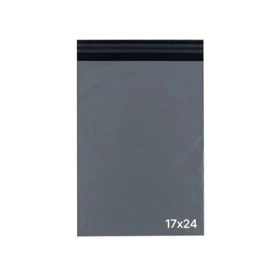 Image of delka Mailing Bags, Durable Grey Poly Mailer Tear Resistant Shipping Envelopes for Clothing, Documents, Strong Self Seal Adhesive, Waterproof &amp; Lightweight (17x24, 50PK)