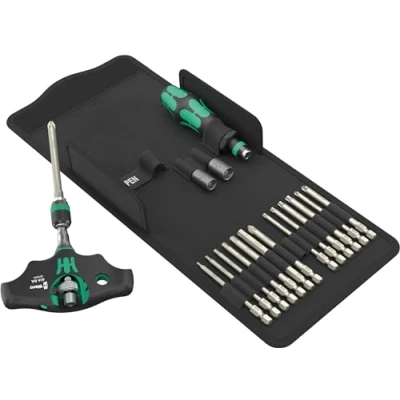Image of Wera Kraftform Kompakt 400 RA SHK Set 1, 17 Piece for HVAC Applications 05136072001