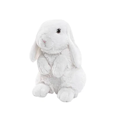 Image of Uni Toys Aries rabbit white 19 cm (height) plush rabbit, toy, cuddly toy