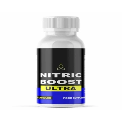 Image of Nitric Boost Ultra Energy Advanced Performance and Recovery Agent 60 Capsules/Slim Warriors