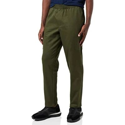 Image of JACK &amp; JONES Men&#039;s Jpstbill Jjsnap Cargo Jogger Nor Cbo Trousers, Forest Night, L