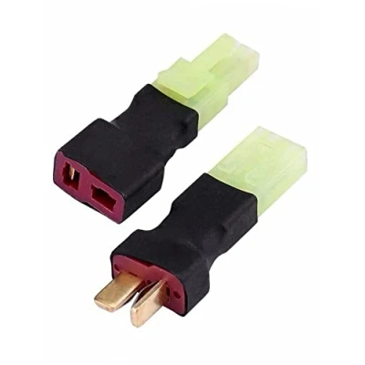 Image of RC Battery Wireless Connector Deans T Plug to Mini Fits Tamiya Female Male Adapter