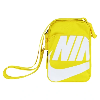Image of NIKE Heritage 2.0 Yellow Adjustable Unisex Crossbody Bag BA6344 735