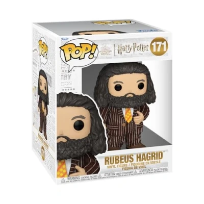 Image of Funko POP! Super: Harry Potter Prisoner Of Azkaban Rubeus Hagrid Animal Pelt Outfit Collectable Vinyl Figure Gift Idea Official Merchandise Toys for Kids &amp; Adults Movies Fans