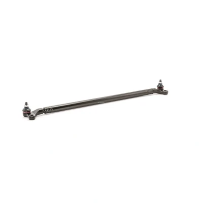 Image of 485600F000, 485600F400 Tie Rod FEBI BILSTEIN 42708 Front Axle, Centre with crown nut NISSAN: TERRANO 2