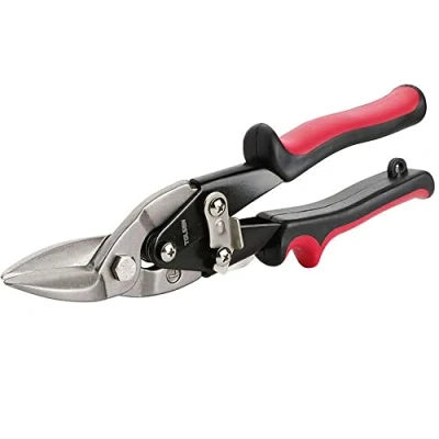 Image of Tolsen Aviation Tin Snips Left Cut Heavy Duty Sheet Metal Cutting Shears 250mm (10&quot;)