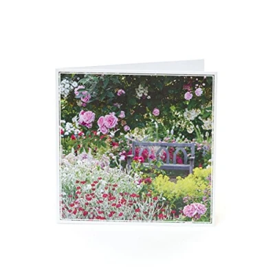 Image of UK Greetings UKG386649 RHS Pretty Garden Blank Card