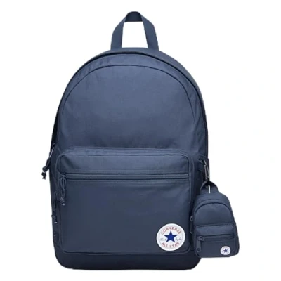 Image of Converse GO 2 Backpack Unisex Rucksack, Size: One Size, Navy