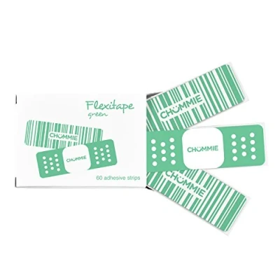 Image of Flexitape Peel and Stick Tapes for The Chummie Premium Bedwetting Alarm (Enuresis) Treatment System, 60 (Green)