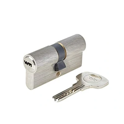Image of Yale 30X30 DB NI Removable Lock Cylinder 30 x mm, 6 Pins External, Interior, Entrance Door YC1000+ 4 Reversible Keys, Nickel Plated