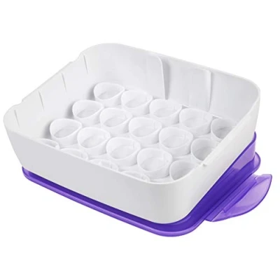 Image of Wilton Icing Colour Organizer Case, Cake Decorating Supplies, 9.620000000000001 x 27.65 23.59 cm