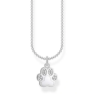 Image of Thomas Sabo Women Necklace Paw 925 Sterling Silver KE2063 051 14 L45V