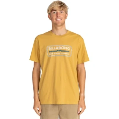 Image of BILLABONG Boys Trademark T Shirt, Yellow, XXL EU