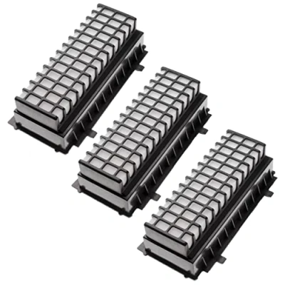 Image of vhbw Set 3x Filters compatible with Bosch BGS5SIL1AU, BGS5SIL66A, BGS5SIL66B, BGS5SIL66B/02 Vacuum Cleaner HEPA Filter, Allergy Filter