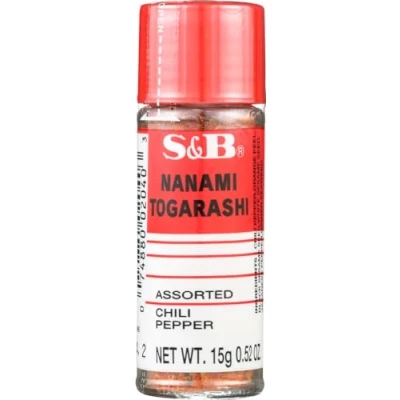Image of S&amp;B Nanami Togarashi (Assorted Chili Pepper) 0.52 Oz.