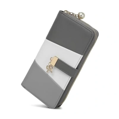 Image of Miss Lulu Tri Colour Purses for Women Stylish Wallets with 12 Card Slots