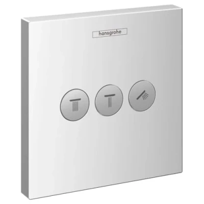 Image of hansgrohe ShowerSelect valve for 3 outlets, chrome 15764000