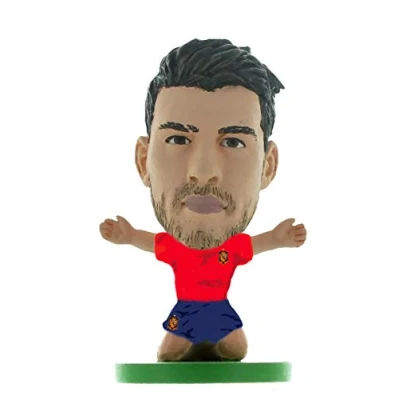 Image of SoccerStarz Spain Alvaro Morata Home Kit