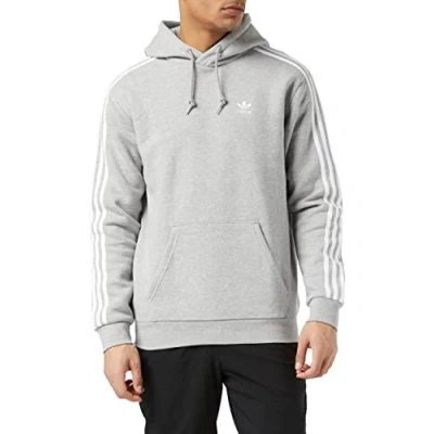 Image of adidas Originals Hoodie, Size: XL, Medium grey heather