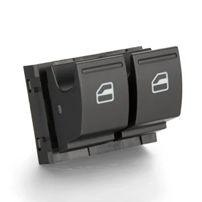 Image of Madlife Garage Window Regulator Switch 1K3959857A For Ibiza Golf Mk5 Caddy Pasat Eos Jetta