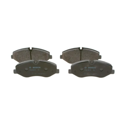 Image of 4474200020, 4474200220, 4474210800, 9064212100, A4474200020 Brake pad set BOSCH 0 986 494 914 Low Metallic without anti squeak plate