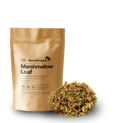 Image of Horse Straights Direct Marshmallow Leaf Chopped Equine Supplement Digestive and Respiratory Support for Horses