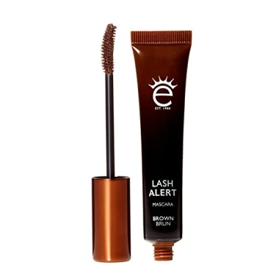 Image of Eyeko Lash Alert Lift &amp; Curl Mascara Brown Caffeine infused Vegan