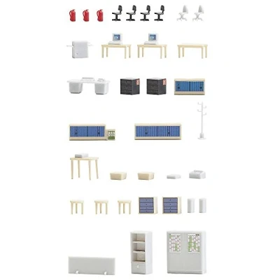 Image of Faller FA 180454 Office Equipment for Model Railways, Making