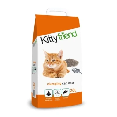 Image of Kitty Friend Clumping Cat Litter 20Ltr