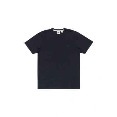 Image of Quiksilver SLUB Basic Tshirt, Men&#039;s, Size: XS, Dark blue