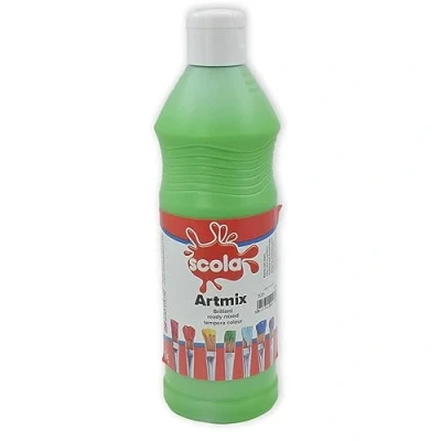 Image of scola Artmix Poster Paint 600ml Leaf Green