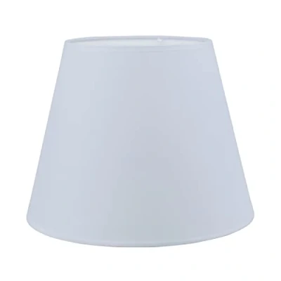 Image of Sinta Lampshades Modern Coolie Fabric Relacement Light Shade Small for E14/E27 Table Lamp Bedside Wall Lampshade,Ø8.6/22cm White
