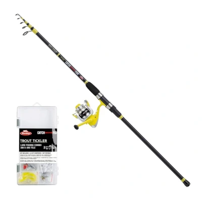 Image of Berkley CMF Trout Tickler CB Tele rod Set 2,10m (5 20g) (Inc. Lure) fishing