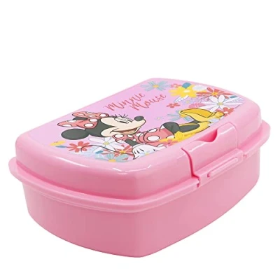 Image of Stor 74438 SANDWICHERA Urban Minnie Mouse Spring Look Lunch Box, Plastic