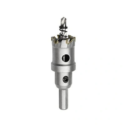 Image of Meccion TCT Carbide Hole Saw Drill Bit, Heavy Duty Industrial Grade Cutter for Stainless Steel, Metal, Alloy, Cast Iron, Copper (55mm)