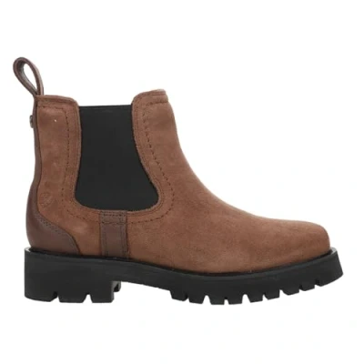 Image of ARIAT Womens Wexford Lug Waterproof Boots Dark Earth Footwear UK Size 5