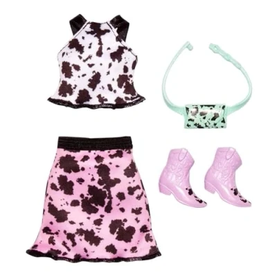 Image of Mattel Barbie Clothing Fashion Full Look and Accessories Mod Sdos (HJT18)