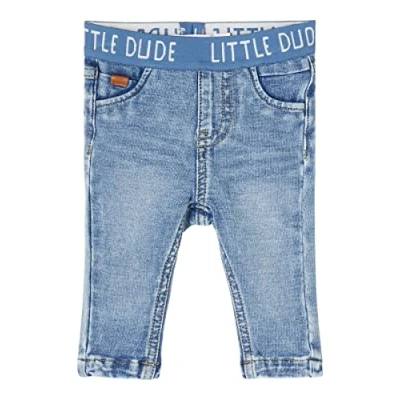Image of NAME IT Boy&#039;s Nbmsilas Slim SWE Jeans 1055 Bo Noos, Light Blue Denim, 4 6m