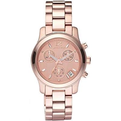 Image of Michael Kors Women&#039;s Chronograph Quartz Watch with Stainless Steel Strap MK5430