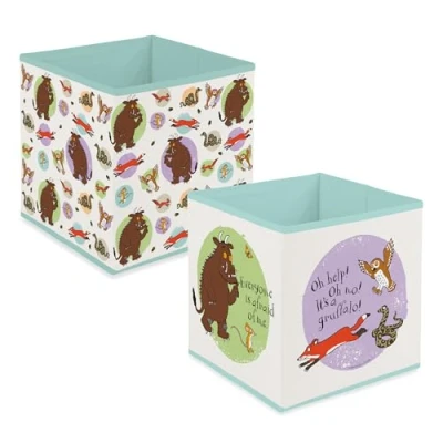 Image of Robert Frederick The Gruffalo Fabric Storage Cubes Pack of Two