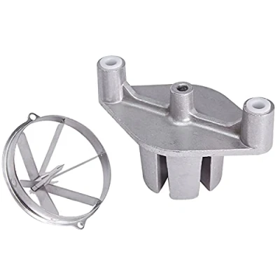 Image of Commercial Fruit Slicer, 6 Section Wedger Cutter with Stainless Steel Blade for Lemons Limes Tomatoes Potatoes Great Home Bar Restaurant Parties, Silver (Size : Blade)
