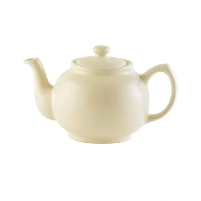 Image of Price &amp; Kensington Matt Cream 6 Cup Teapot